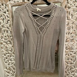 Light Grey Sweater Size XS